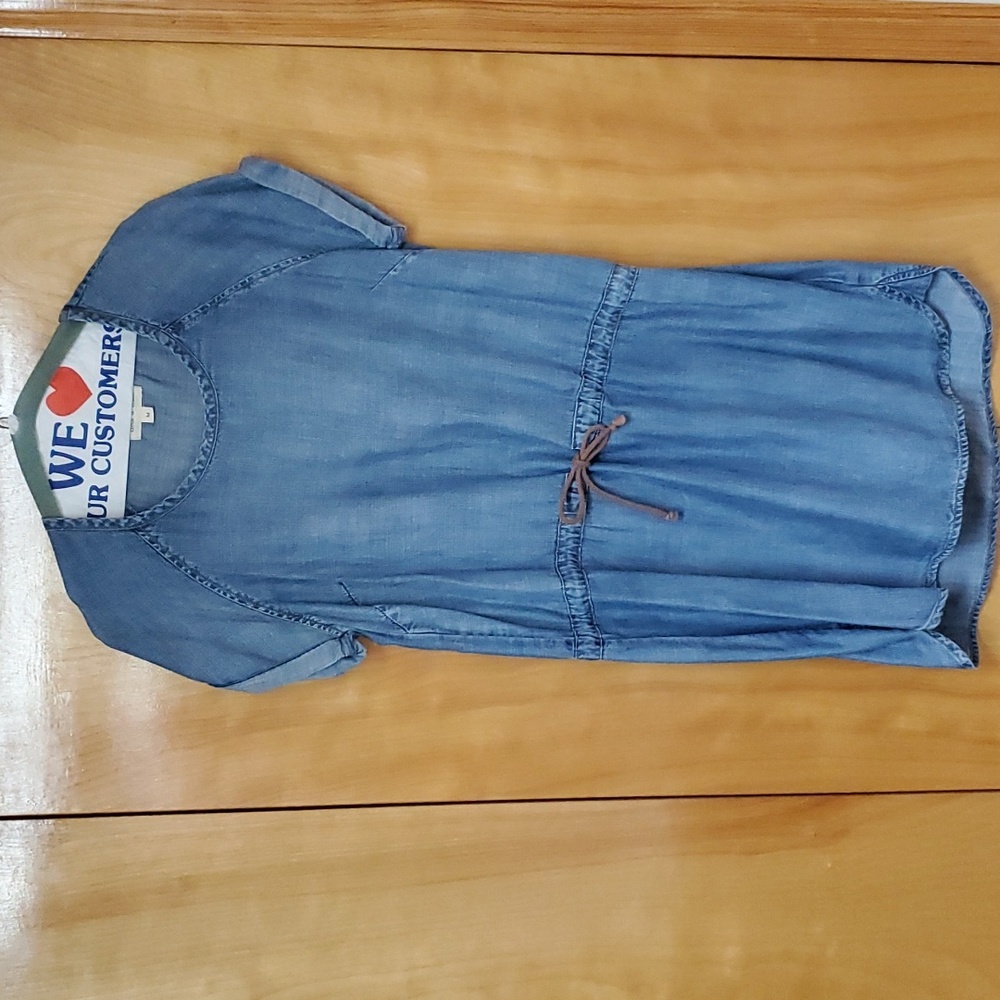 Anthropologie Cloth & Stone lightweight denim dress Medium